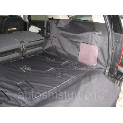 Чехол багажника Maxi для Chevrolet Tahoe III (2007-2014) (чёрный, серый)